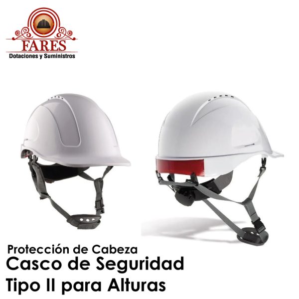 Casco de Seguridad Tipo II para Alturas
