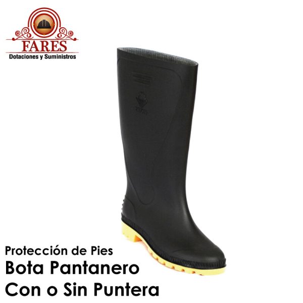 Bota Pantanero Con o Sin Puntera