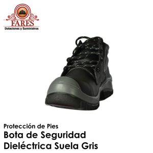 Bota de Seguridad Dieléctrica Suela Gris