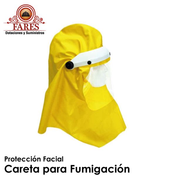 Careta-para-Fumigación-Dotacion-Fares Careta para Fumigación