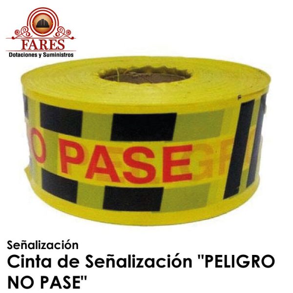 Cinta de Señalización "PELIGRO NO PASE"