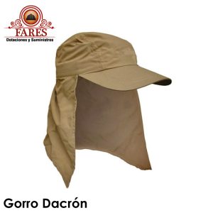 Gorro-Dacrón-Dotaciones-Fares Gorro Dacrón