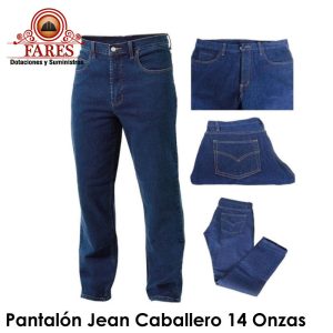 Pantalón-Jean-Caballero-14-Onzas-Dotaciones-Fares Pantalón Jean Caballero 14 Onzas