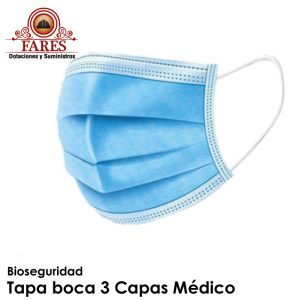 Tapa Boca 3 Tapas Médico